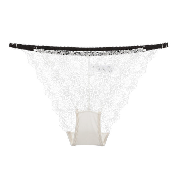 Lace low waist briefs