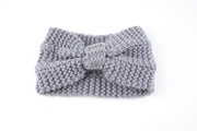 Two Vertical Bow Knitted Headbands