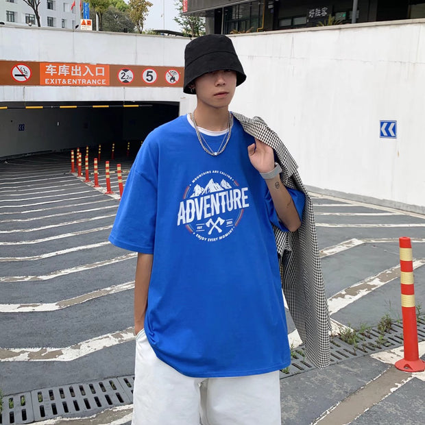 Short sleeved loose oversize base
