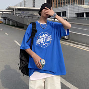 Short sleeved loose oversize base