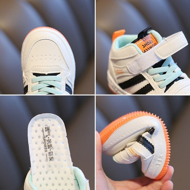 Children's Minimalist Printed Sneakers