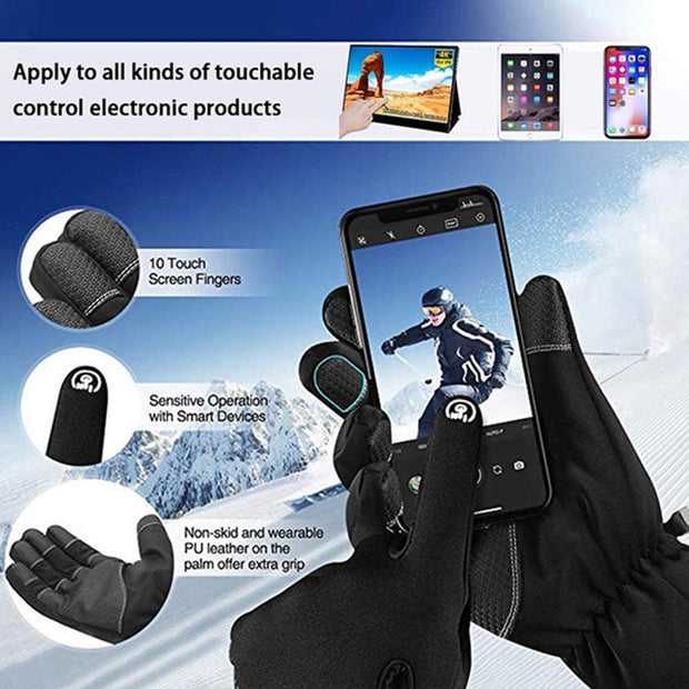 Touchscreen Non-Slip Unisex Waterproof Windproof Warm Cycling
