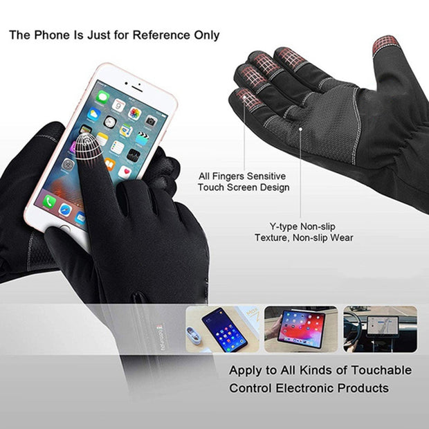 Touchscreen Non-Slip Unisex Waterproof Windproof Warm Cycling