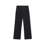 Solid Color Suit Pants Draping Smart Trousers All-match Micro-pull