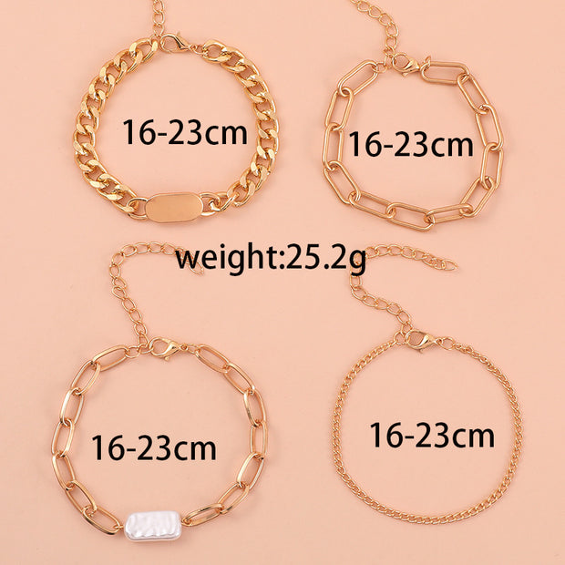 Accessories statement Glossy Letter Bracelet