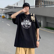Short sleeved loose oversize base