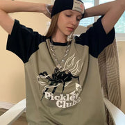 High Quality Harajuku Casual Hip Hop Female Vintage Oversized Street