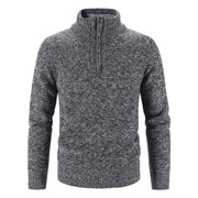 New Fall/winter 2022 men's cashmere and heavy coat solid color cardigan sweater large size