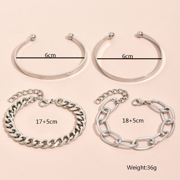 Accessories statement Glossy Letter Bracelet