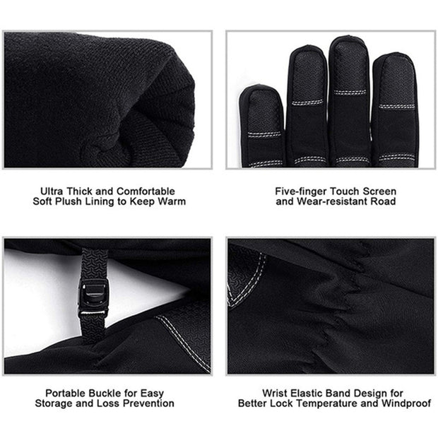 Touchscreen Non-Slip Unisex Waterproof Windproof Warm Cycling