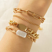 Accessories statement Glossy Letter Bracelet