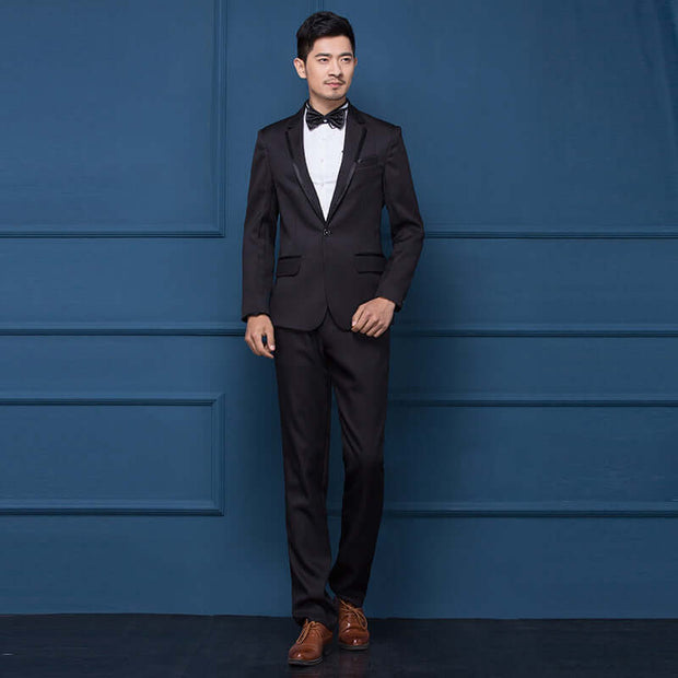 Suit Best man dress male leisure suit suit studio plus size performance suit young host spring summer