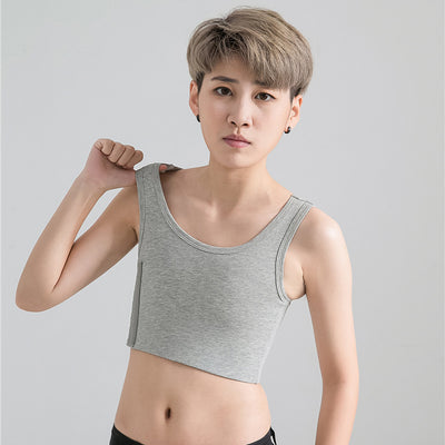 T Times Half short corset underwear women's enhanced bandage corset les handsome T Flat Chest Shapewear tights