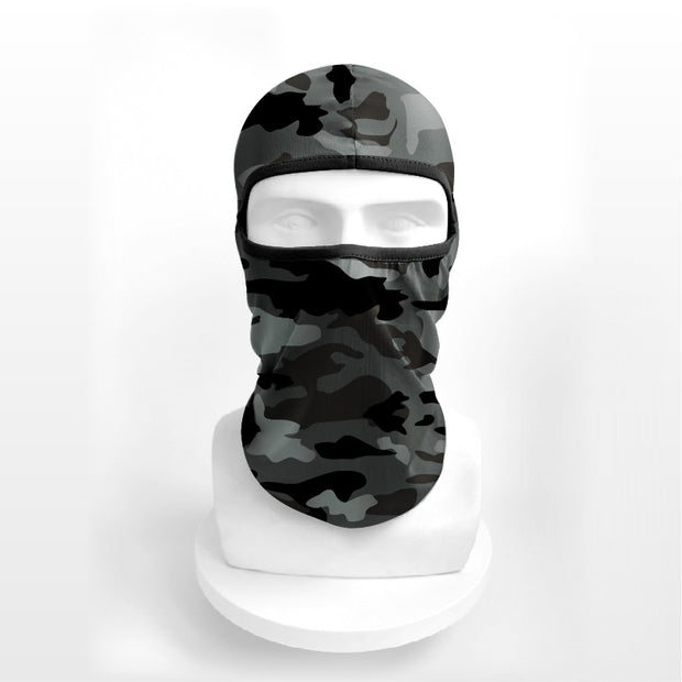 【 Customizable flower pattern 】 Outdoor motorcycle riding , head cover, windproof headscarf, inner liner, sun-protective hat